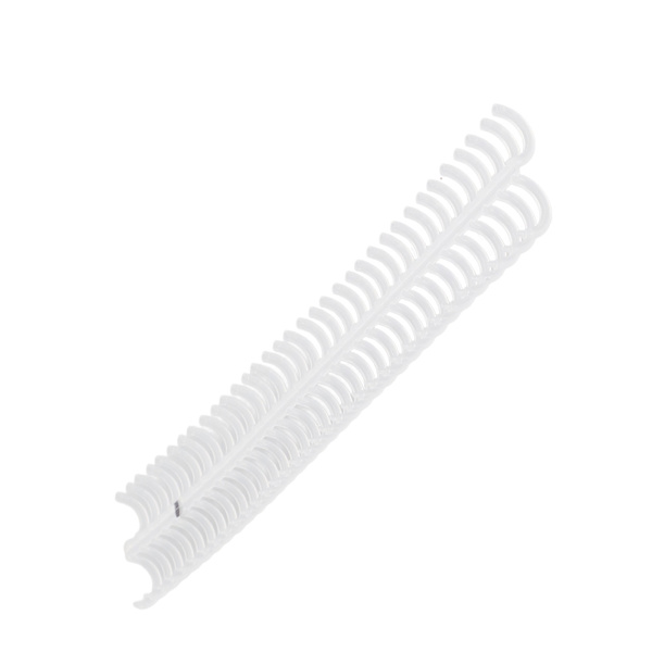 10 stk Bindingsrygger 34 Hull Polypropylen Slitsterke Bindingsrygger for papirvarer Transparent