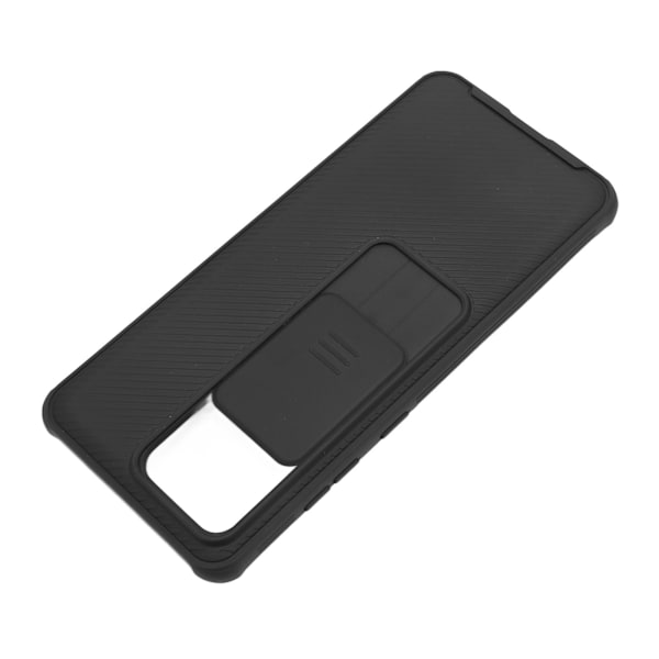 Telefonfodral Kameraskydd PU TPU Skyddsfodral Tillbehör för S20 Ultra Black
