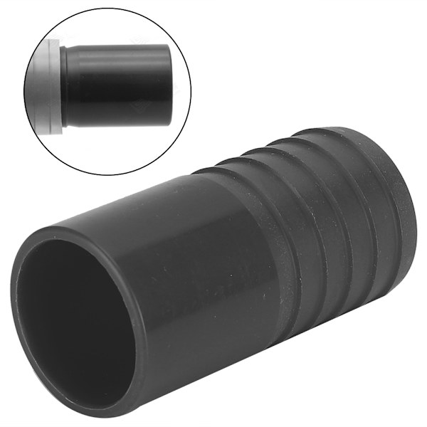 PVC Miljøvenlig Vandrørsforbindelse Sikker Hård Slange til Slange Nem Tilslutning Adapter Grå 25 mm