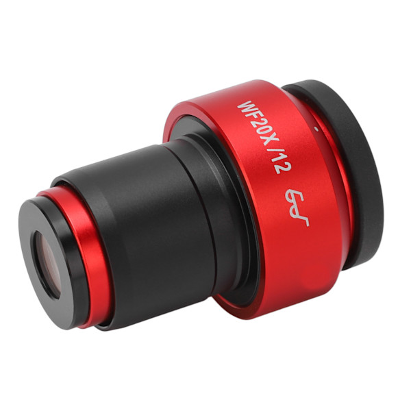 Mikroskop Okular Ögonstycke Lins High Point Justerbar synlighet 30 mm Gränssnitt Röd