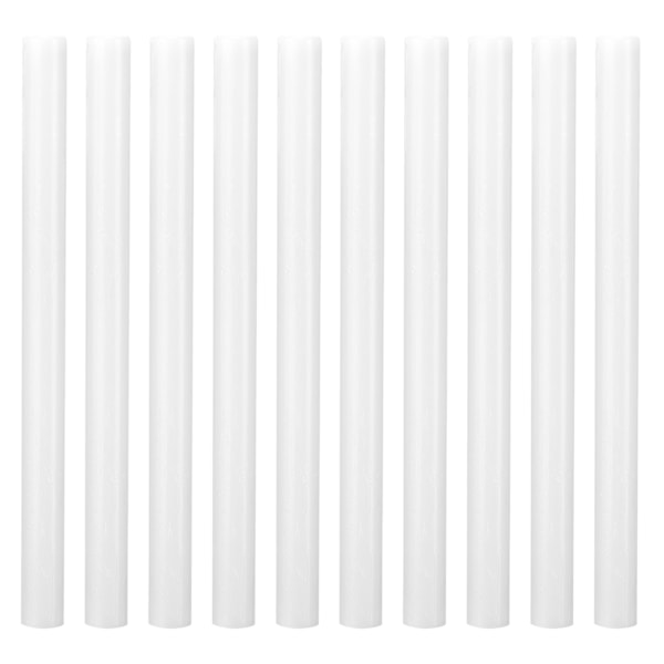 10 stk forseglingsstempler i voks Flerfargede små runde stempler for DIY-invitasjonskort Konvolutter (gjennomsiktige)