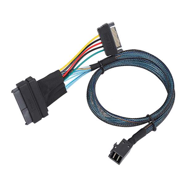 SAS-kaapeli SFF8643 - SFF8639 15P Power Line MINI Server Connector HDD-sovitin