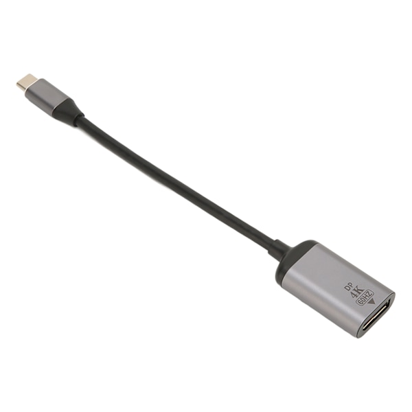 USB C till DisplayPort Adapter 4K 60Hz Antisladd Design Plug and Play USB C till Mini DP Adapter för Tablet VR hörlurar