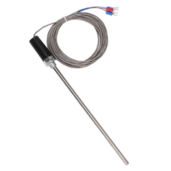 【NX】M12 Probe Termoelement PT100 Rustfrit Stål Temperatursensor Probe 200mm 0-400°C3m