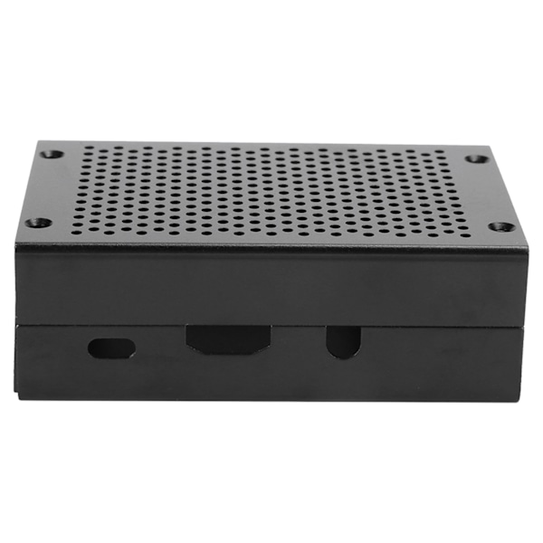 Aluminiumlegeringskabinet Mesh Shell Vent Overflade Sort Bundkortsskjold til Raspberry Pi