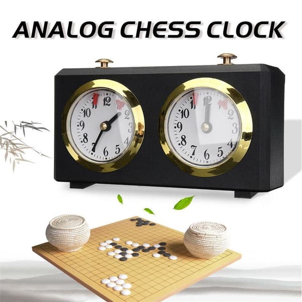Sjakk-timer Sjakk-klokke Count Up Count Down Timer Internasjonal sjakk-timerklokke (Trenger ikke batteri)