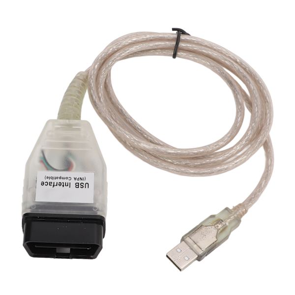 K+DCAN OBD2 -diagnostiikkatyökalu USB-liitäntä CD-korvaus 3-sarjalle E46 E83 E90