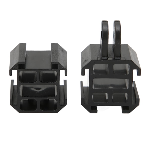 Cold Shoe Mount Plast Professional Lättvikts 1/4in Trippel Cold Shoe-fäste för Action Camera Fill Light Mic