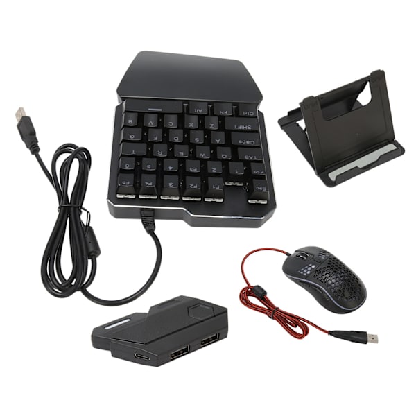Tastatur Mus Konverterersett for Mix Se Konverter K9 Mekanisk Tastatur GM86 Mus og Stativ for Android for IOS