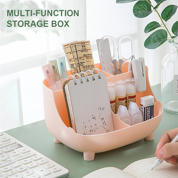 Makeup Multi Grid Organizer Kosmetisk Opbevaringsboks Kontor Desktop Diverse Beholder Hjem Make Up Display Stativ