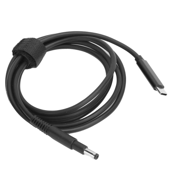 【NX】Type-C ladekabel datamaskin bærbar strømadapter hurtiglader DC4.8 x 1.7MM 3A