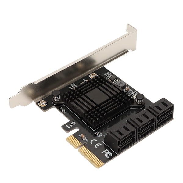 PCI E til SATA 3.0-utvidelseskort 6.0Gbps 6 SATA3.0-grensesnitt 4X 8X 16X God kompatibilitet PCI E til SATA 3.0-adapter