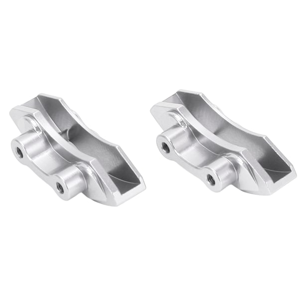 2 st/set Metalliska Fram- och Bakbromsskivor för LOSI SUPER BAJA REY 1/6 RC-bil Uppgraderingsdelar Silver