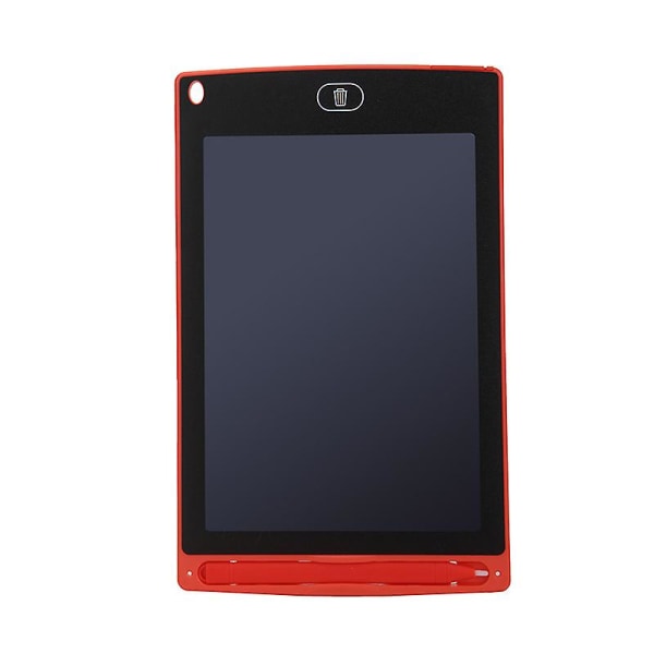 8,5 tuuman LCD-tabletti, yksivärinen lasten piirustuslauta red