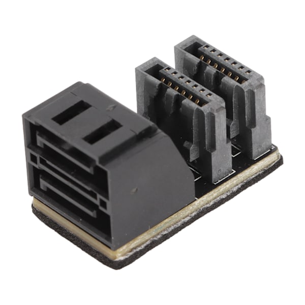 SATA 7-nastainen kaksoisliitäntä Molemmat puolet 90 astetta 180 astetta Ohjaus 12G Nopea Emolevy SATA 7-nastainen kaksoisadapter PH572 90 astetta