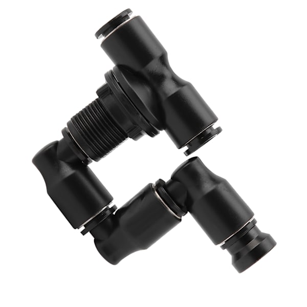 Reptiler Fogger Mist Sprinkler Justerbar för Rainforest Tank Pet Cooling System Svart