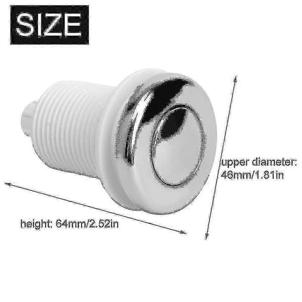 28/32/34 mm vanntett lufttrykkreguleringsventil kompatibel med badekar- og spa-massasjesystemer White 28mm
