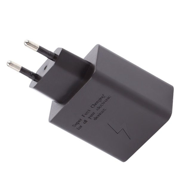 Virtalähde PD65W Seinälaturi 3-porttinen pikalataus kaapelilaturilla EU-pistoke 100‑240V puhelimelle