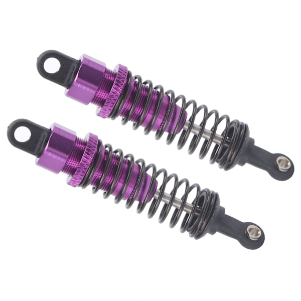 2st 72mm RC-alumiinishokkivaimentimet TRAXXAS SLASH 2WD RC-autojen päivitysosiin Violetti