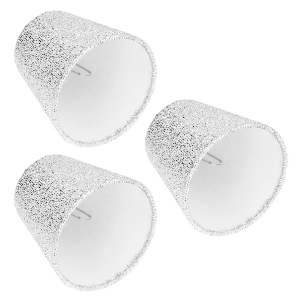 3st små lampskärmar E14 Ljus yta Tunn Lättvikt Hög transmittans Säker design bordslampskärm