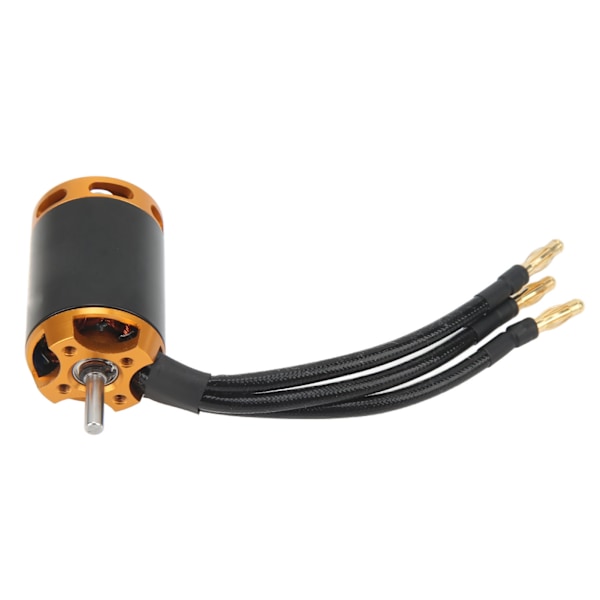 RC Båt Brushless Motor Vanntetting 22800KV 12N8P Struktur Aluminiumlegering Kobber RC Brushless Motor for RC Båt