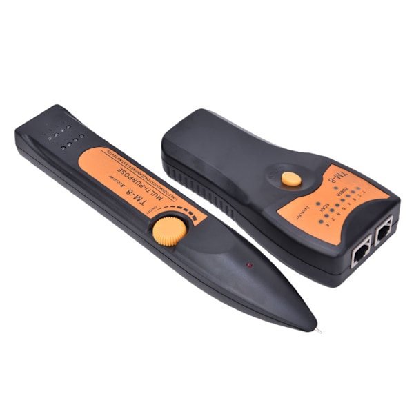 TM-8 UTP STP RJ45 RJ11 LAN Nettverkskabel Tester Finder Telefon Wire Tracker