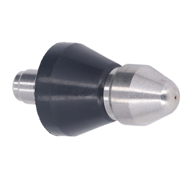 Højtryksrenser Turbo Dysespids Spids 5000PSI Mini Kompakt Turbo Dysespids i Rustfrit Stål til Udskiftning Midt Hoved Bag 6 Huller 1/4in NPT