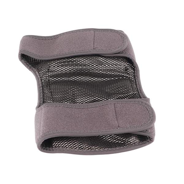 Uppvärmda knäskydd 3 nivåer Temp Vibration Uppladdningsbar trötthetsavlastning Knä massageapparat för axelarmbåge Grå