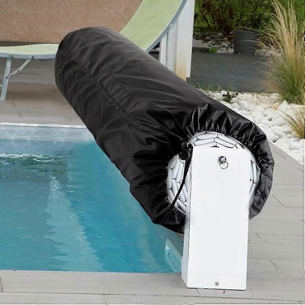 Poolskyddsrulle, skyddsöverdrag Kompatibel med solrulle, poolskyddsrulle solskydd