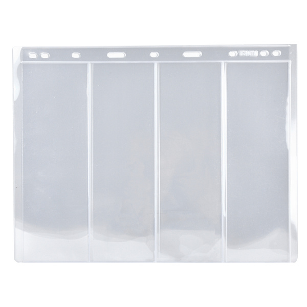 10 st frimärksalbumblad Universal 9-hål för standard frimärkssamling BokTransparent 4-linjer