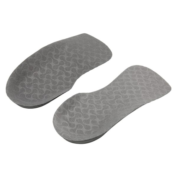 PU Plantar Fasciitis Fötter Innersulor Smärtlindring Arch Supports Ortotics Inserts GrayS