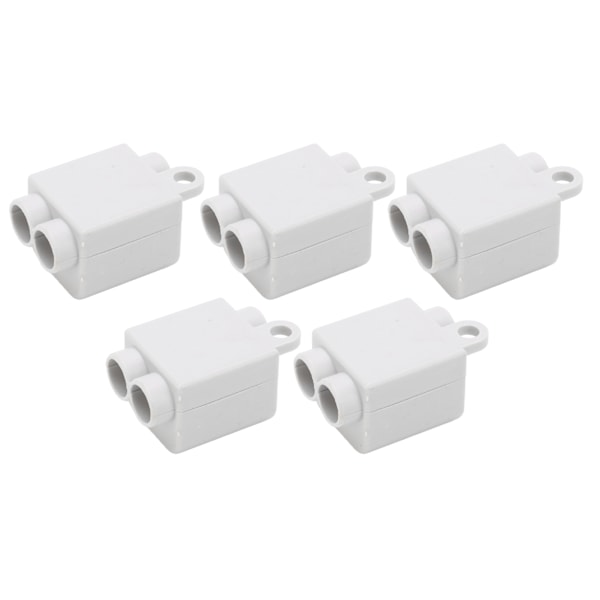 5 stk Splitter Wire Connector 1 ind 2 ud Messingledere High Power Hurtig Ledningsforbindelse terminalblok 1000V 100A