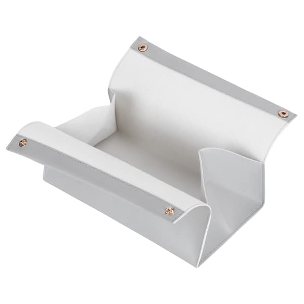 Tissue Box Holder Tissue Case PU Læder Serviet Papirpose Dispenser Hjem Bilindretning