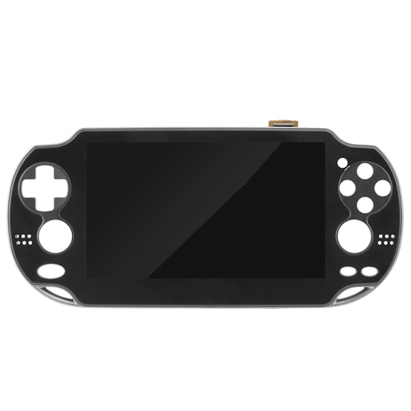 För PS Vita1000 LCD Byt skärm Digitalisering Komplett montering med ram skruvmejsel svart För PS Vita1000 skärm