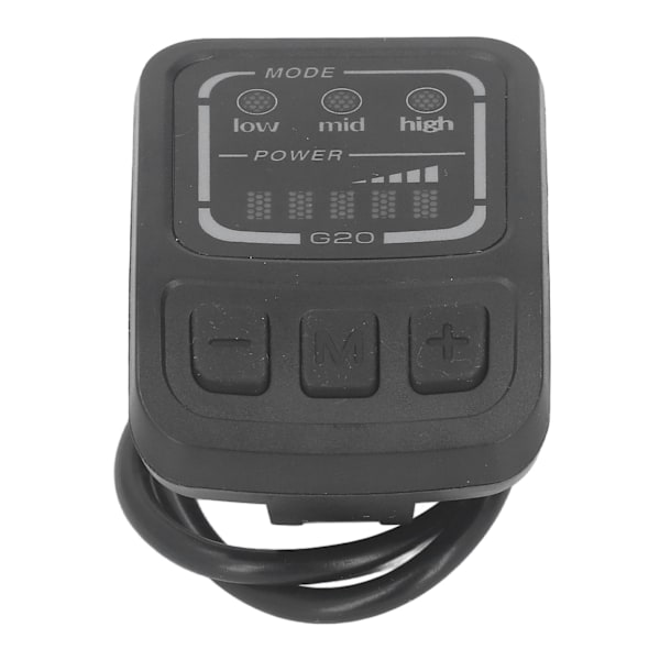 G20 F El-cykel LED-display Elcykel Scooter LED-display med vandtæt interface