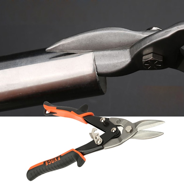 Heavy Duty Aviation Tenn Snip Plåt Cutter Shear Tinsnip (Rak Skæring)