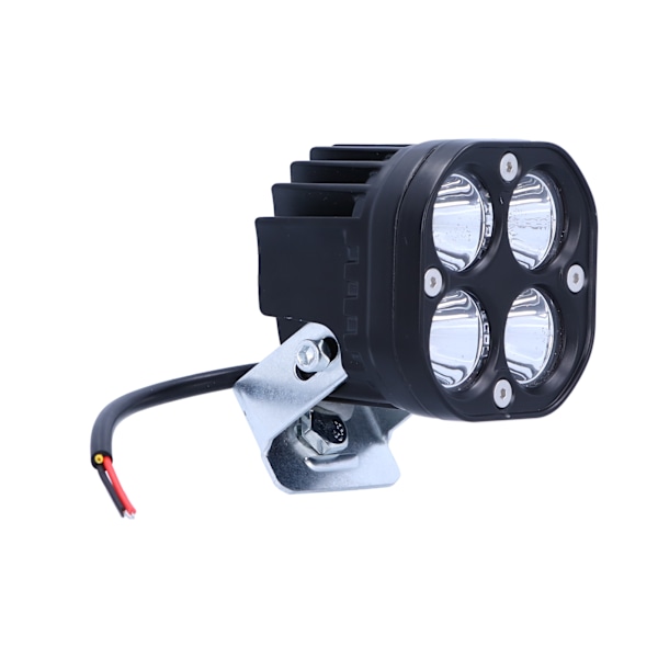 40W 4LED 3in Arbejdslys 4000LM Spot Lampe IP67 Vandtæt Universal til Bil Lastbiler Motorcykel Hvidt Lys 6000K
