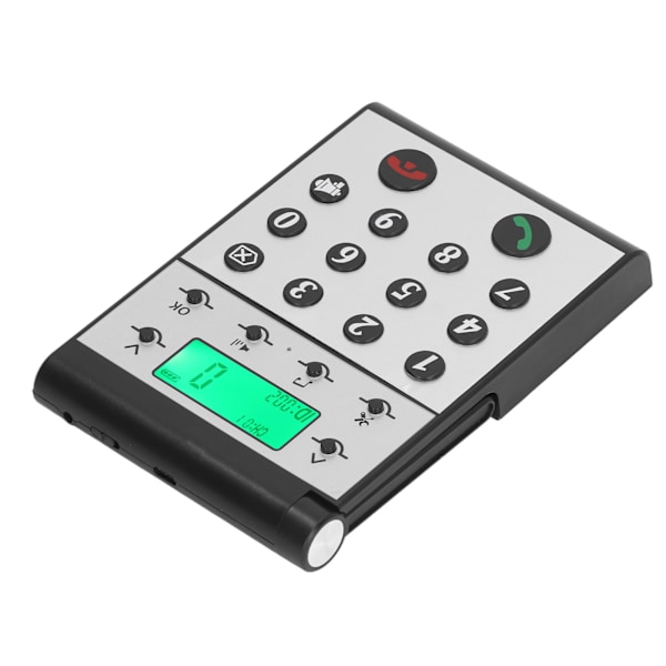 Trådlös intercom-telefon 1000m Avstånd Klart samtal Intelligent nätverkande Handsfree Intercom-system Värd Svart