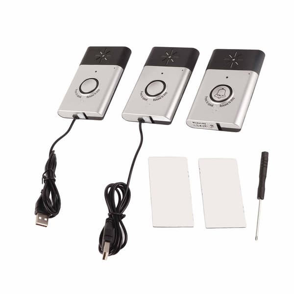 Smart Wireless Voice Intercom Dörrklocka Access Control System Inomhus/Utomhus DörrklockaSilver