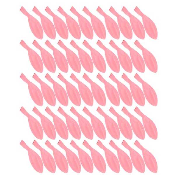 50 stk. Balloner Latex Materiale Luftballoner Festdekoration Flydende Pynt Pink