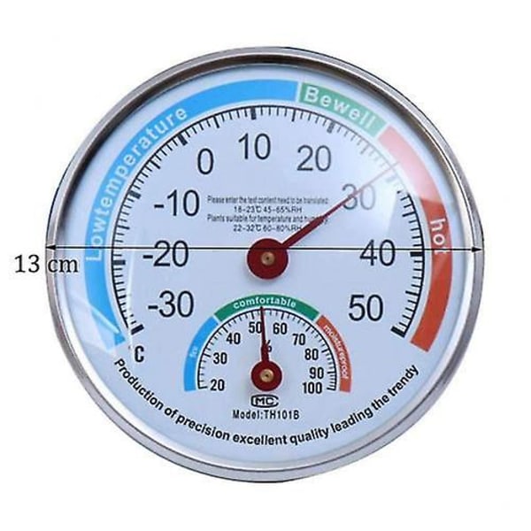 Urtavla termometer väggpekare Hygrometer Hög precision hushåll