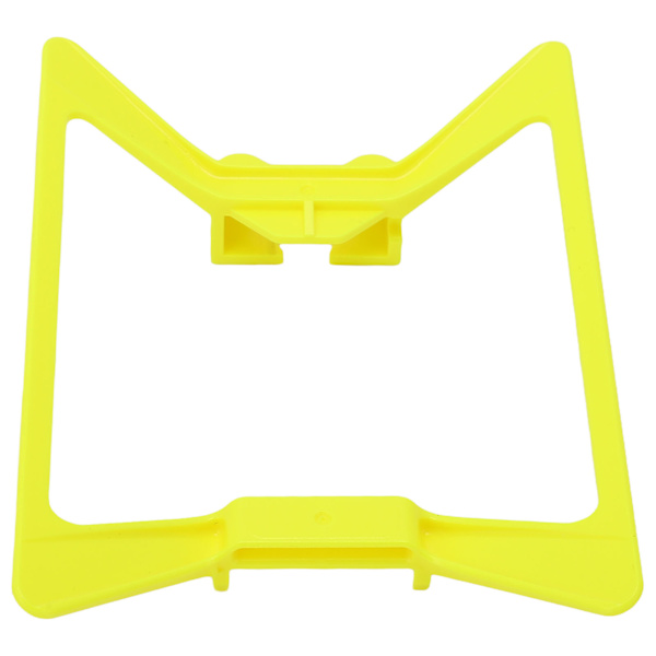 RC Helikopter Landningsställ Lättvikt Plast Stabilt kroppsskydd RC Helikopter Landing Skid för FW 200 Gul