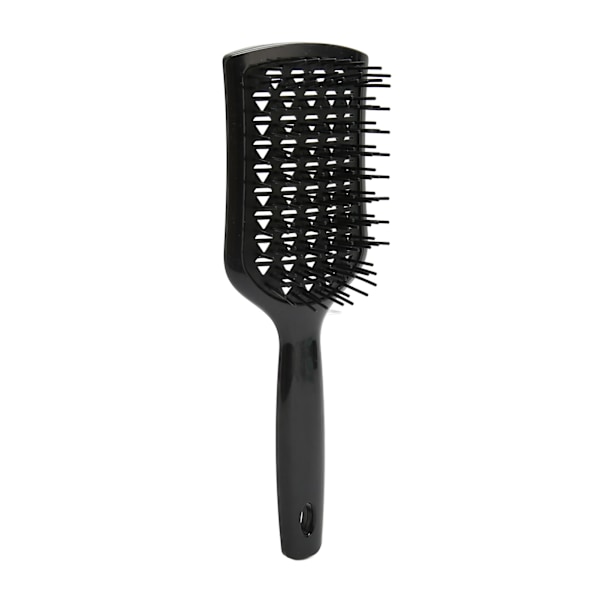 Svart Vent Hårbørste Profesjonell Menn Kvinner Padle detangling Brush Styling Tool for rask tørking