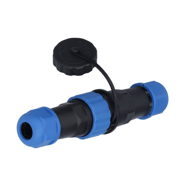 Vanntett kontaktmontering IP68 Aviation Power Socket 250V 5A for kabel SP209 Pin