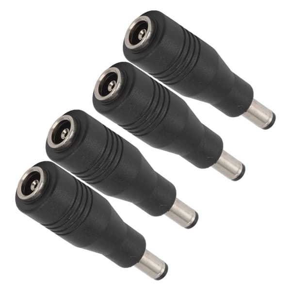 4 stk DC 6,0x4,4 hunn til 5,5x2,1 mm hann-adapter Laptop-strømadapter DC-strømomformer
