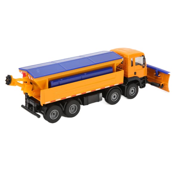 【NX】1:50 Snøplogmodell Sinklegering Simulering Ingeniørkjøretøy Modellleker for gutter