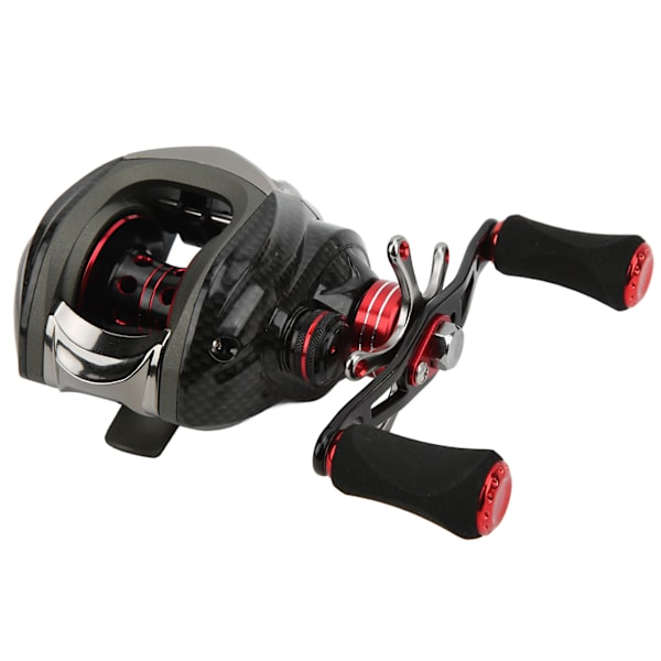 Baitcasting Rullar Metall 18+1BB 6.3:1 Växel Förhållande Hög Hastighet Fiske Rulle Långkastande för Fiske Tillbehör HJB200‑2 Höger Hand