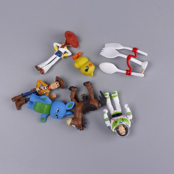7 st Toy Story Woody Jessie Buzz Figurleksak