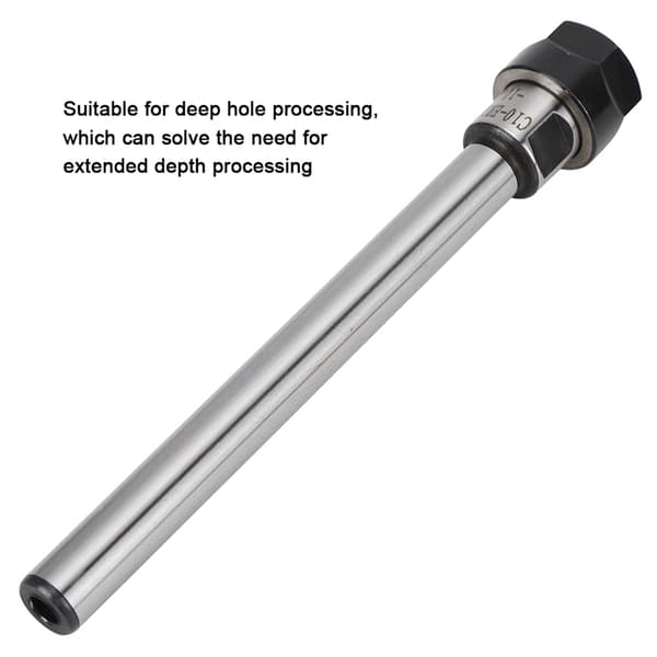 Kiinnitysholkki Kromi-molybdeeniseosteräs Suora Jatkovarsi ER11A-100L(C10 )