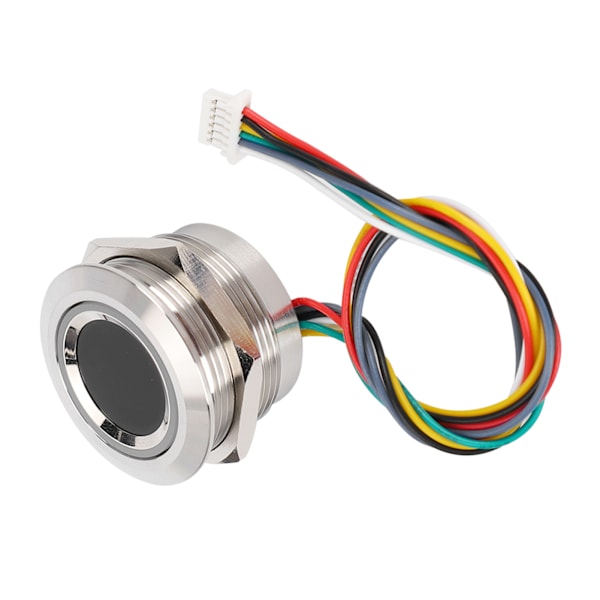 R503 Circular Capacitive Fingerprint Identification Module med 2-färgad ringindikatorlampa